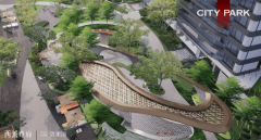 公园等休闲场合的数量相对较少